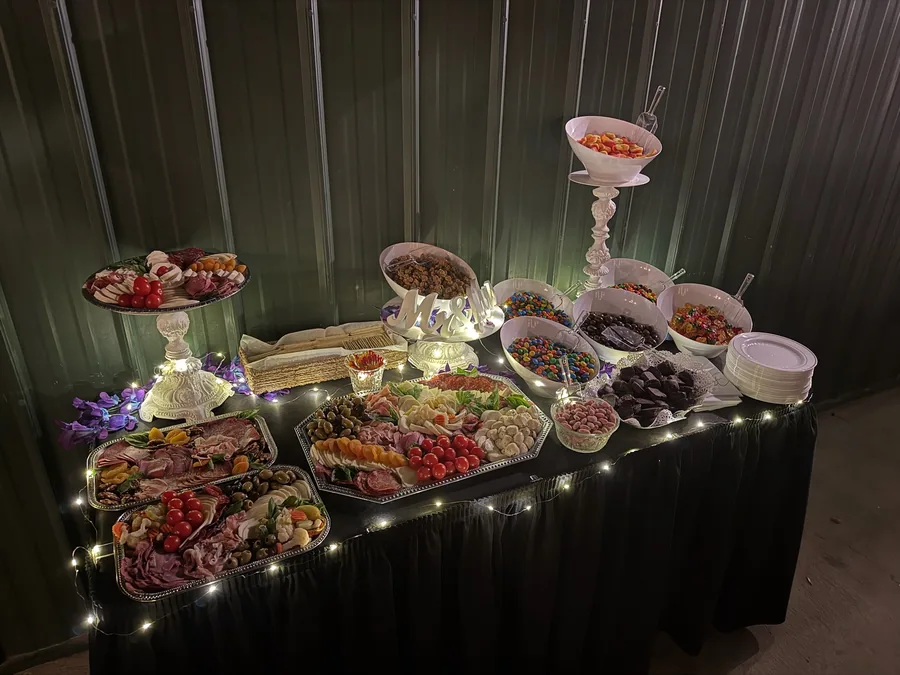 Candy bar and dessert table