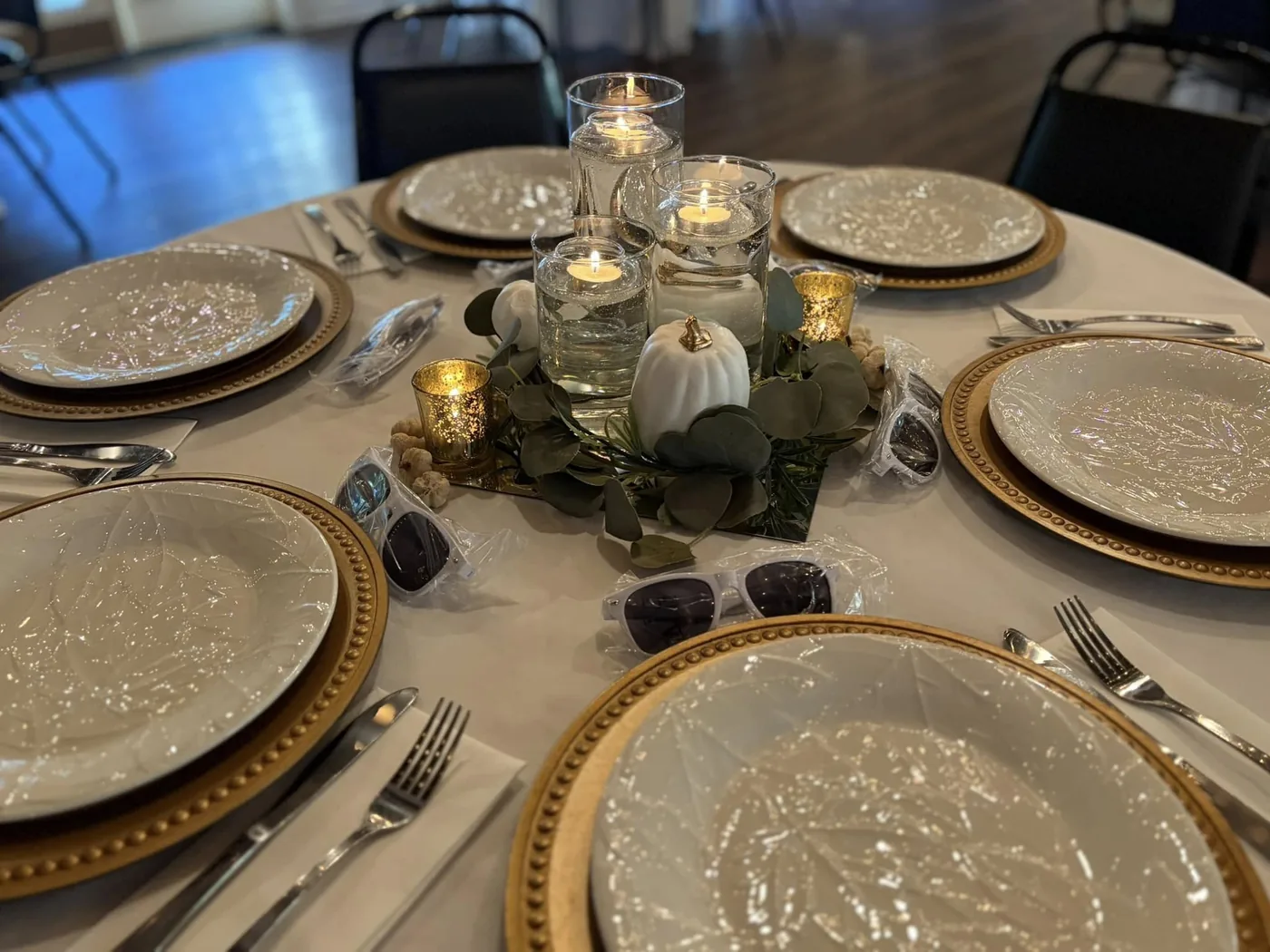 Reception table service