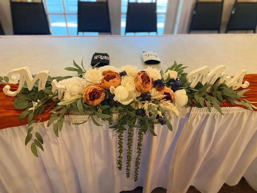 Rehearsal dinner setting